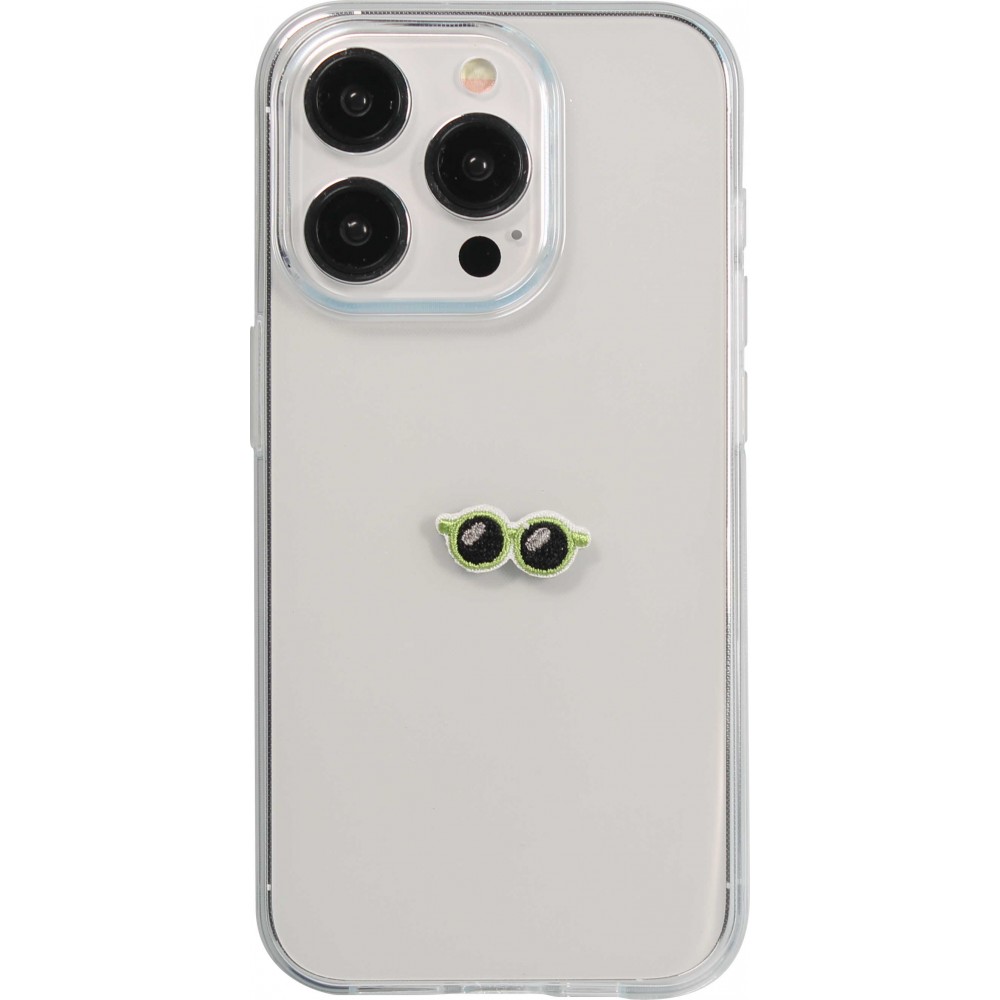 Sticker Aufkleber für Handy/Tablet/Computer 3D gestickt - Sun Glasses