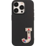 Sticker Aufkleber für Handy/Tablet/Computer 3D Pearls Regenbogen - Buchstabe J