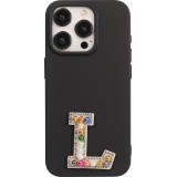 Sticker Aufkleber für Handy/Tablet/Computer 3D Pearls Regenbogen - Buchstabe L