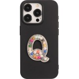 Sticker Aufkleber für Handy/Tablet/Computer 3D Pearls Regenbogen - Buchstabe Q