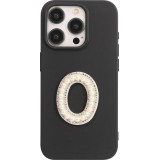 Sticker Aufkleber für Handy/Tablet/Computer 3D Pearls weiss - Buchstabe O