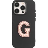 Sticker Aufkleber für Handy/Tablet/Computer 3D Pearls Rosa - Buchstabe G