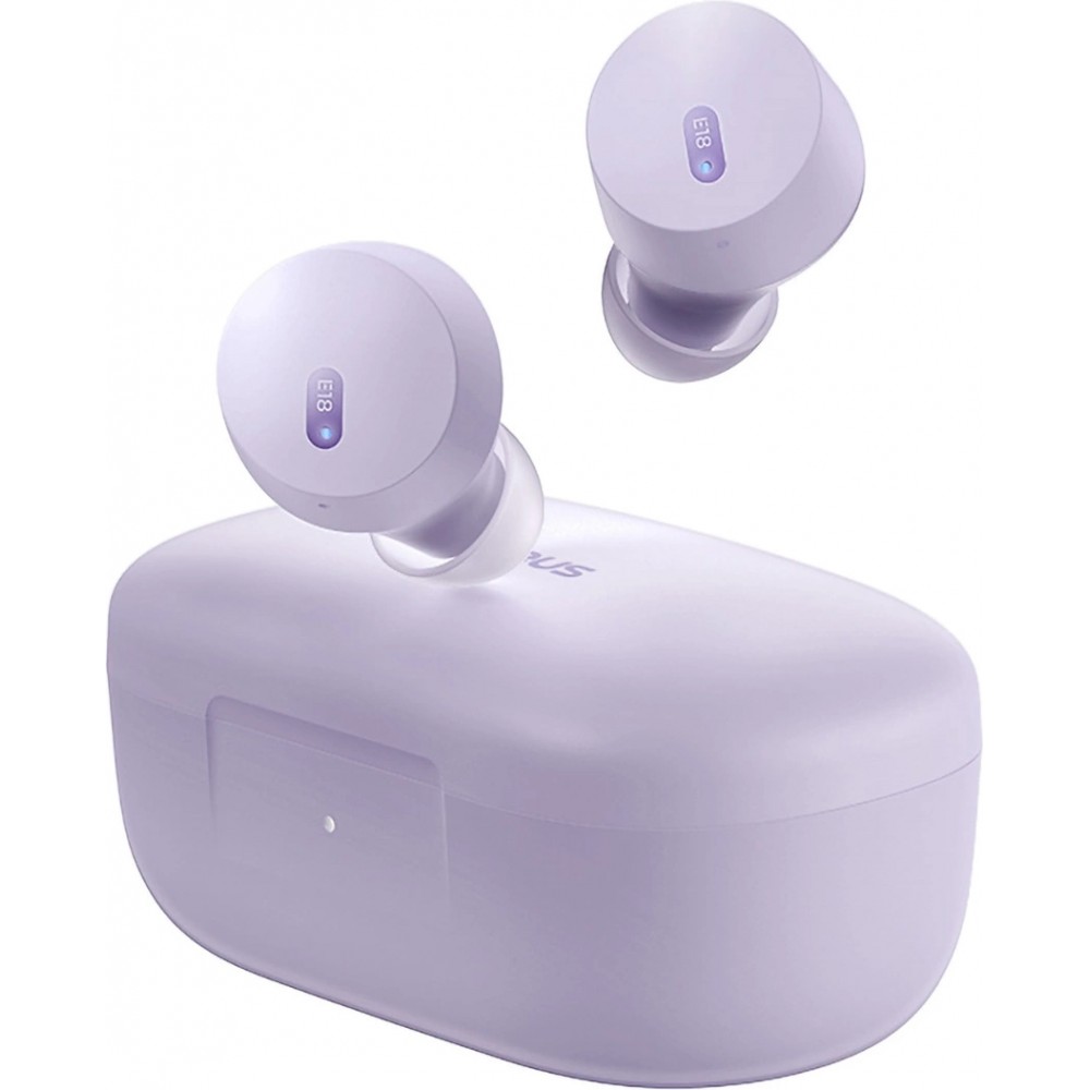 Baseus Bowie E18 Bluetooth 5.3 TWS In-Ear Kopfh&ouml;rer IPX4 mit Ladeetui - Violett