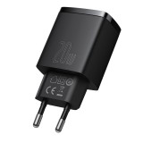 Baseus Ladegerät 20W USB und USB-C (Quick Charge) - Schwarz
