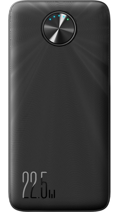 Powerbank Joyroom JR-PBF15 10000mAh USB-C USB-A 22.5W tragbare Ladegerät - Schwarz