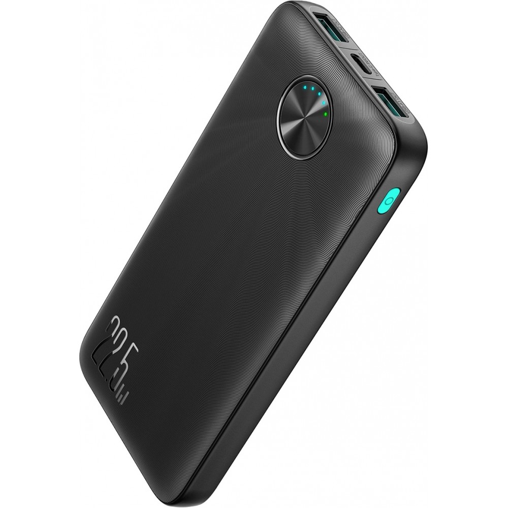 Powerbank Joyroom JR-PBF15 10000mAh USB-C USB-A 22.5W tragbare Ladeger&auml;t - Schwarz