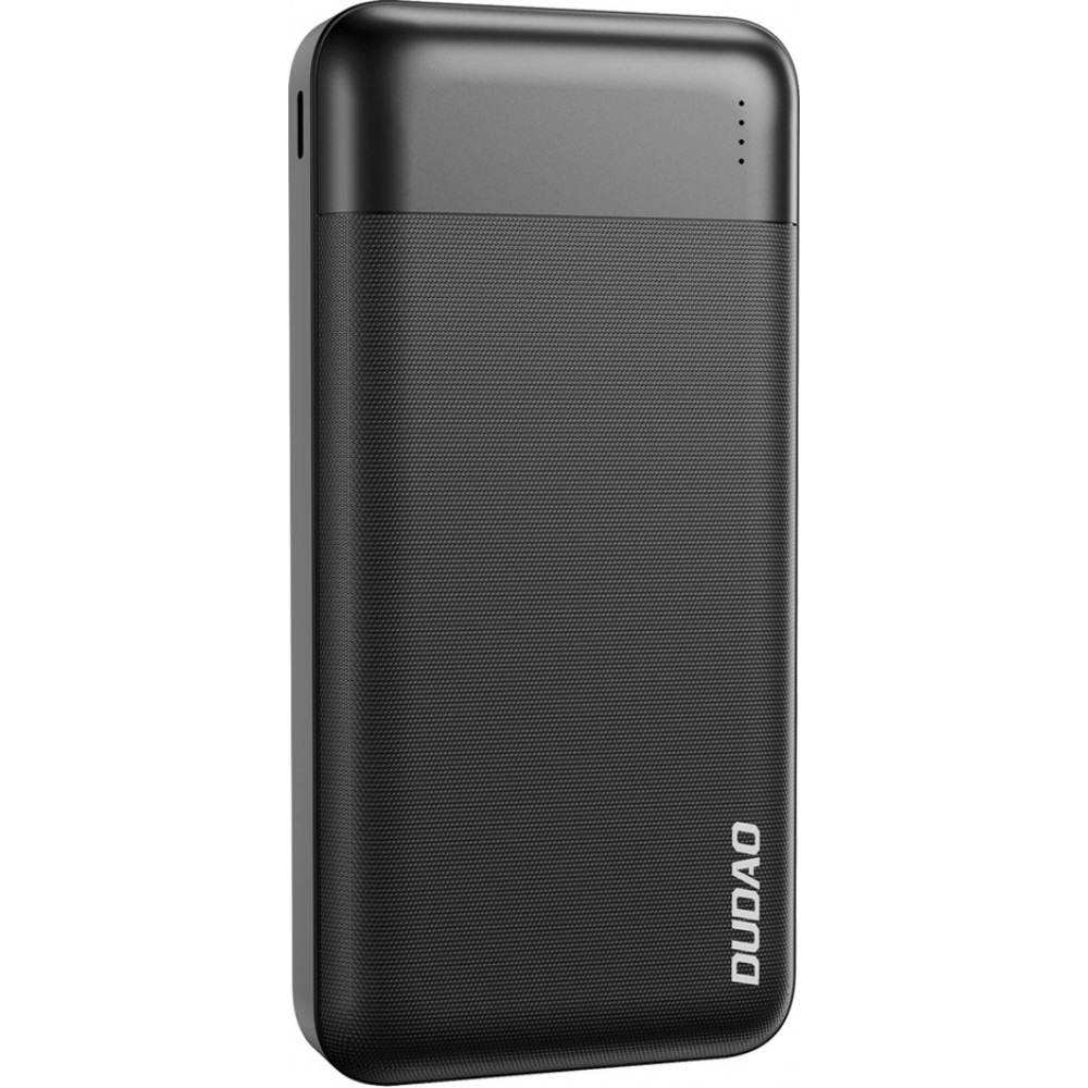 Dudao K18 Pro Power Bank 20000mAh Externe Batterie USB-A / USB-C / Micro USB Schnellladung - Schwarz