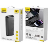 Dudao K18 Pro Power Bank 20000mAh Externe Batterie USB-A / USB-C / Micro USB Schnellladung - Schwarz