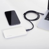 Wozinsky 10000mAh Power Bank Externe Li-Po USB-A / USB-C / Micro USB - Weiss