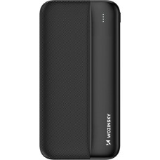 Wozinsky Externer Akku Power Bank Li-Po 10000mAh USB-A / USB-C / Micro USB - Schwarz
