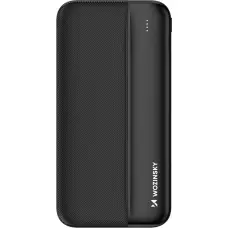 Wozinsky Externer Akku Power Bank Li-Po 10000mAh USB-A / USB-C / Micro USB - Schwarz