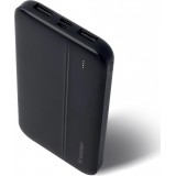 Wozinsky Externer Akku Power Bank Li-Po 10000mAh USB-A / USB-C / Micro USB - Schwarz