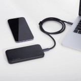 Wozinsky Externer Akku Power Bank Li-Po 10000mAh USB-A / USB-C / Micro USB - Schwarz