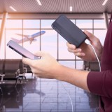 Wozinsky Externer Akku Power Bank Li-Po 10000mAh USB-A / USB-C / Micro USB - Schwarz