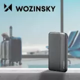 Wozinsky Externer Akku Power Bank Li-Po 10000mAh USB-A / USB-C / Micro USB - Schwarz