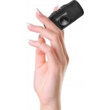 Wozinsky WF16-YCS 5000mAh 15W USB-C Mini Powerbank mit integriertem USB-C-Kabel und Apple Watch Ladegerät - Schwarz