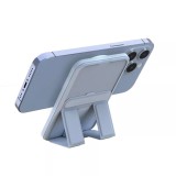 Kabelloser tragbarer externer Akku 2 in 1 MagSafe Telefonhalter 15W Power Bank (5000mAh) - Hellblau