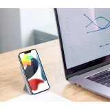 Kabelloser tragbarer externer Akku 2 in 1 MagSafe Telefonhalter 15W Power Bank (5000mAh) - Hellblau