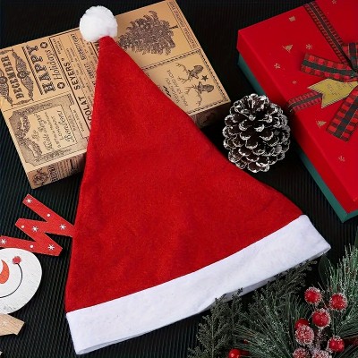 Weihnachtsm&uuml;tze aus Stoff