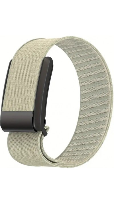 Sportarmband Whoop 4.0 verstellbares atmungsaktives Nylonband wasserdicht unisex - Beige