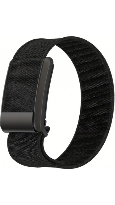 Sportarmband Whoop 4.0 verstellbares atmungsaktives Nylonband wasserdicht unisex - Schwarz
