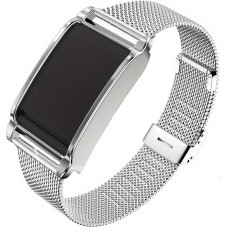 Elegantes Milanese Armband aus Edelstahl - Silber - Whoop 4.0