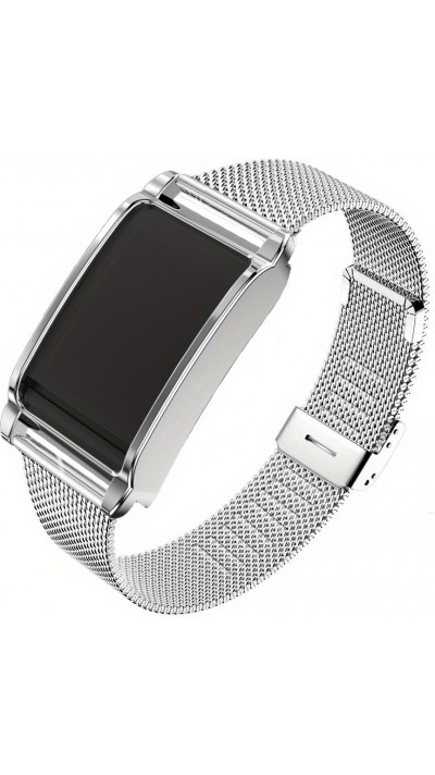 Elegantes Milanese Armband aus Edelstahl - Silber - Whoop 4.0