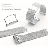 Elegantes Milanese Armband aus Edelstahl - Schwarz - Whoop 4.0