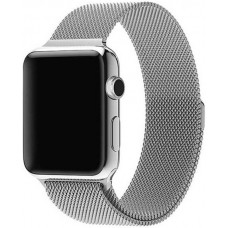 Mailänder Stahlarmband silber - Apple Watch 38/40/41/42 mm
