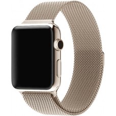 Mailänder Stahlarmband Vintage Gold - Apple Watch 38/40/41/42 mm