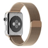Mailänder Stahlarmband Vintage Gold - Apple Watch 38/40/41/42 mm