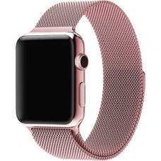 Mailänder Stahlarmband rosa - Apple Watch 38/40/41/42 mm