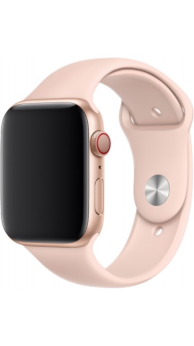 Silikon Sport Armband hellrosa - Apple Watch 38/40/41/42 mm