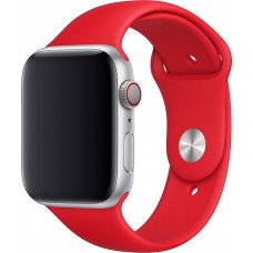 Silikon Sport Armband rotes Feuer - Apple Watch 44/45/46/49 mm