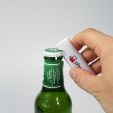 Feuerzeug Lighter mit integriertem Flaschenöffner - PhoneLook - Weiss