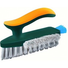 4-in-1 Fenster- und Bodenreinigungsb&uuml;rste mit praktischem Griff f&uuml;r K&uuml;che/WC/Wohnzimmer - Gr&uuml;n