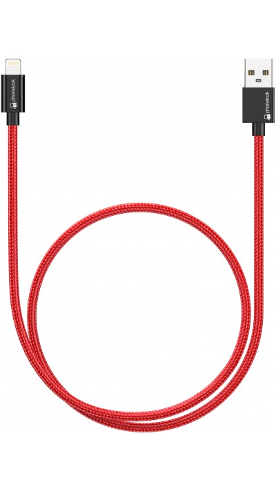 iPhone Ladekabel (50 cm) Lightning auf USB Ladekabel - Nylon PhoneLook