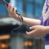 Câble Extensible 3 en 1 Baseus Golden Loop USB - Micro USB / Lightning / USB-C (3.5A) 35cm - 120cm (CAMLT-JH01) - Noir