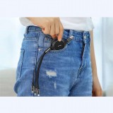 Câble Extensible 3 en 1 Baseus Golden Loop USB - Micro USB / Lightning / USB-C (3.5A) 35cm - 120cm (CAMLT-JH01) - Noir