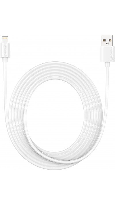 iPhone Lightning Kabel USB (3 m) - PhoneLook - Weiss