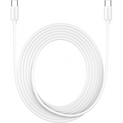  Ladekabel (3 m) USB-C zu USB-C - PhoneLook - Weiss