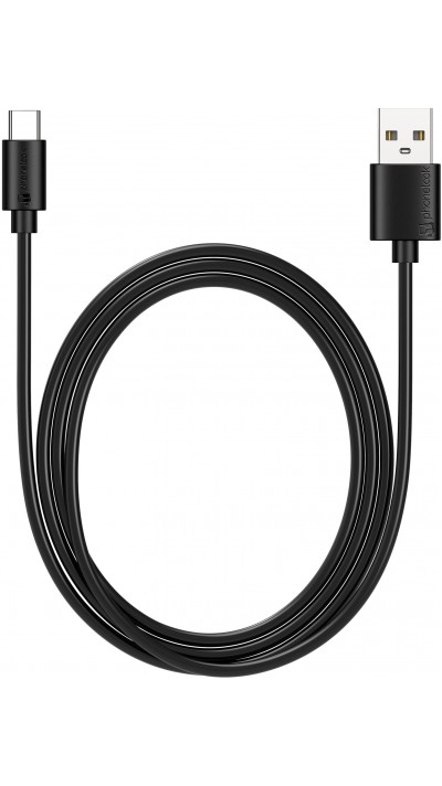 Ladekabel (1 m) USB-C auf USB-A - PhoneLook - Schwarz