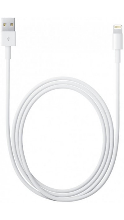 Ladekabel Lightning zu USB-A Original Apple iPhone (2 m) - Weiss