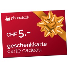 Geschenkkarte CHF 5.-