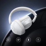 Baseus Bass 30 Max Drahtlose On-Ear Bluetooth 5.3 Kopfhörer Kabellos Hochwertig Soundqualität - Weiss