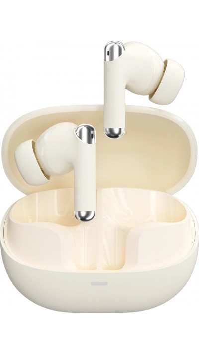 Tronsmart Soundfii R4 Kabellose Bluetooth 5.3 ENC Kopfh&ouml;rer Hochwertiger Sound Drahtlos Headset - Weiss