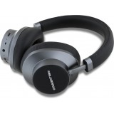 Bluetooth Kopfhörer Karl Lagerfeld Saffiano ANC/ENC Hochwertiger Audio mit Box - Schwarz
