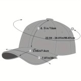 Baseballkappe aus atmungsaktivem Mesh - Unisex Trucker Cap mit Trendmotiv - Schwarz