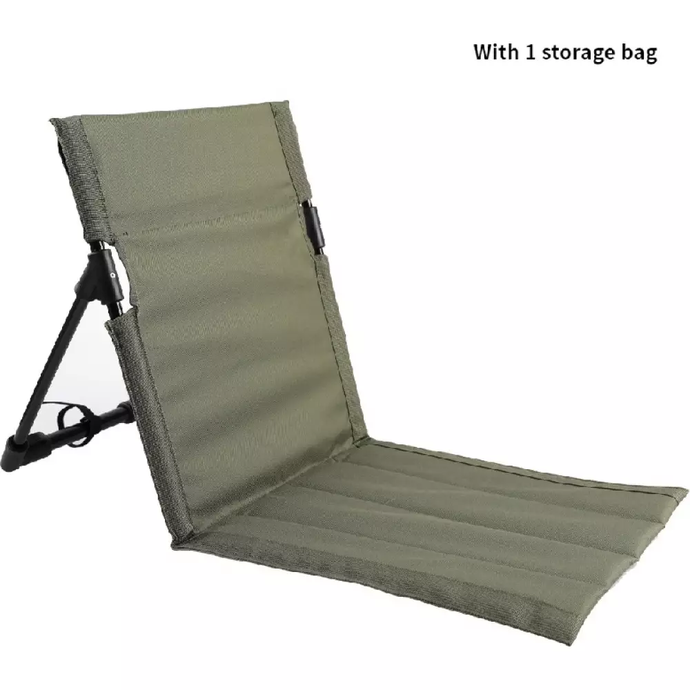 Ultraleichte Aluminium Faltstuhl für Camping/Strand/Freizeit/Outdoor mit Tragetasche - Grün