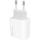 20W USB-C Ladegerät mit 1m Ladekabel USB-C (Android/iPhone 15) - Weiss